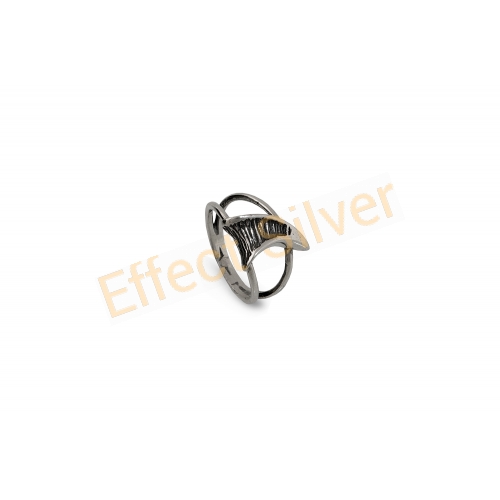 Silver Ring - Triangle